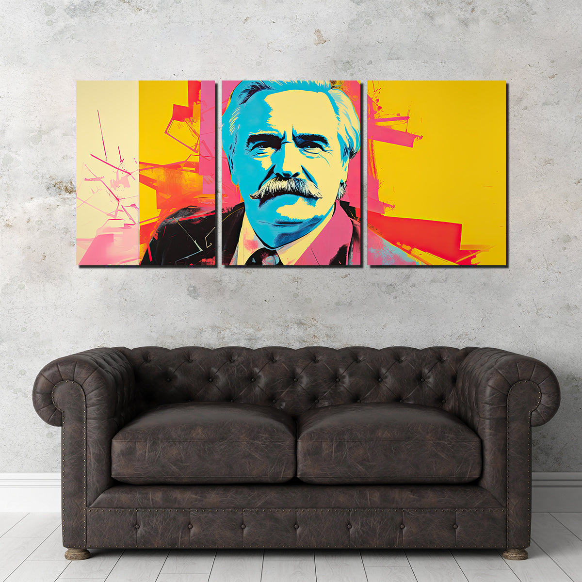 Lech Wałęsa - Warhol Style Wall Art