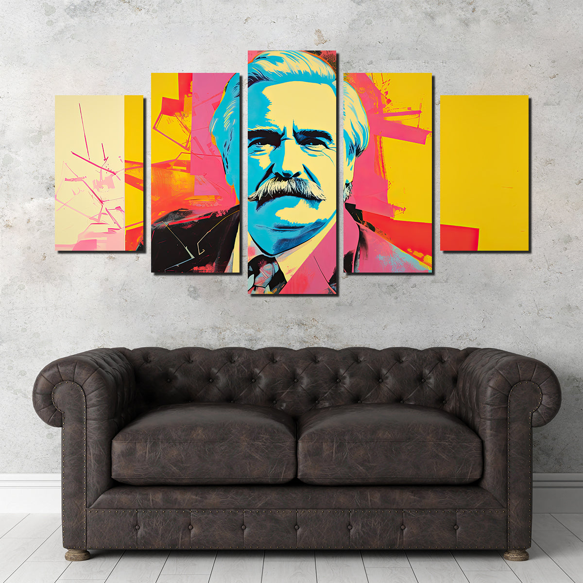 Lech Wałęsa - Warhol Style Wall Art