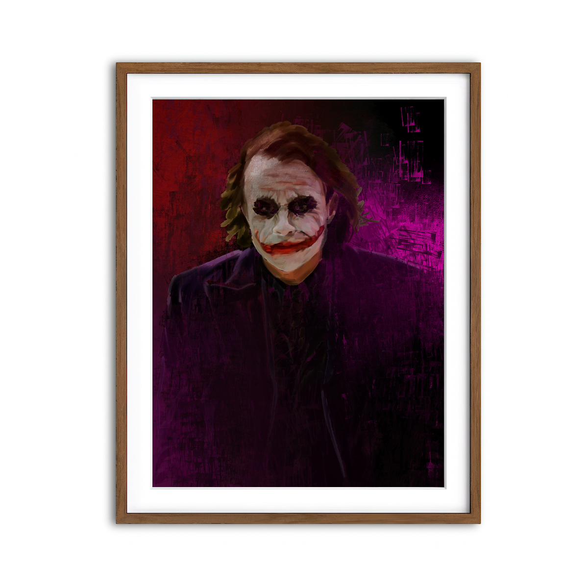 Framed Print 3x4 Walnut