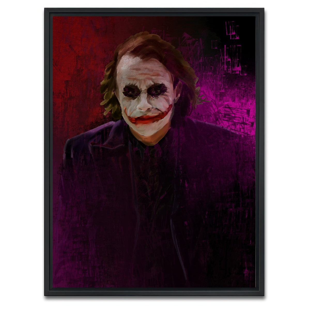 AUTO-MOCKUP WHITE | Ledger Joker | 1 Piece | Black Framed Canvas | group=3x4