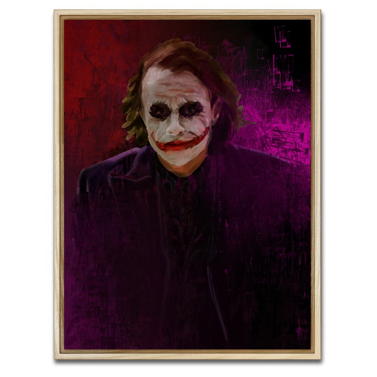 AUTO-MOCKUP WHITE | Ledger Joker | 1 Piece | Natural Framed Canvas | group=3x4