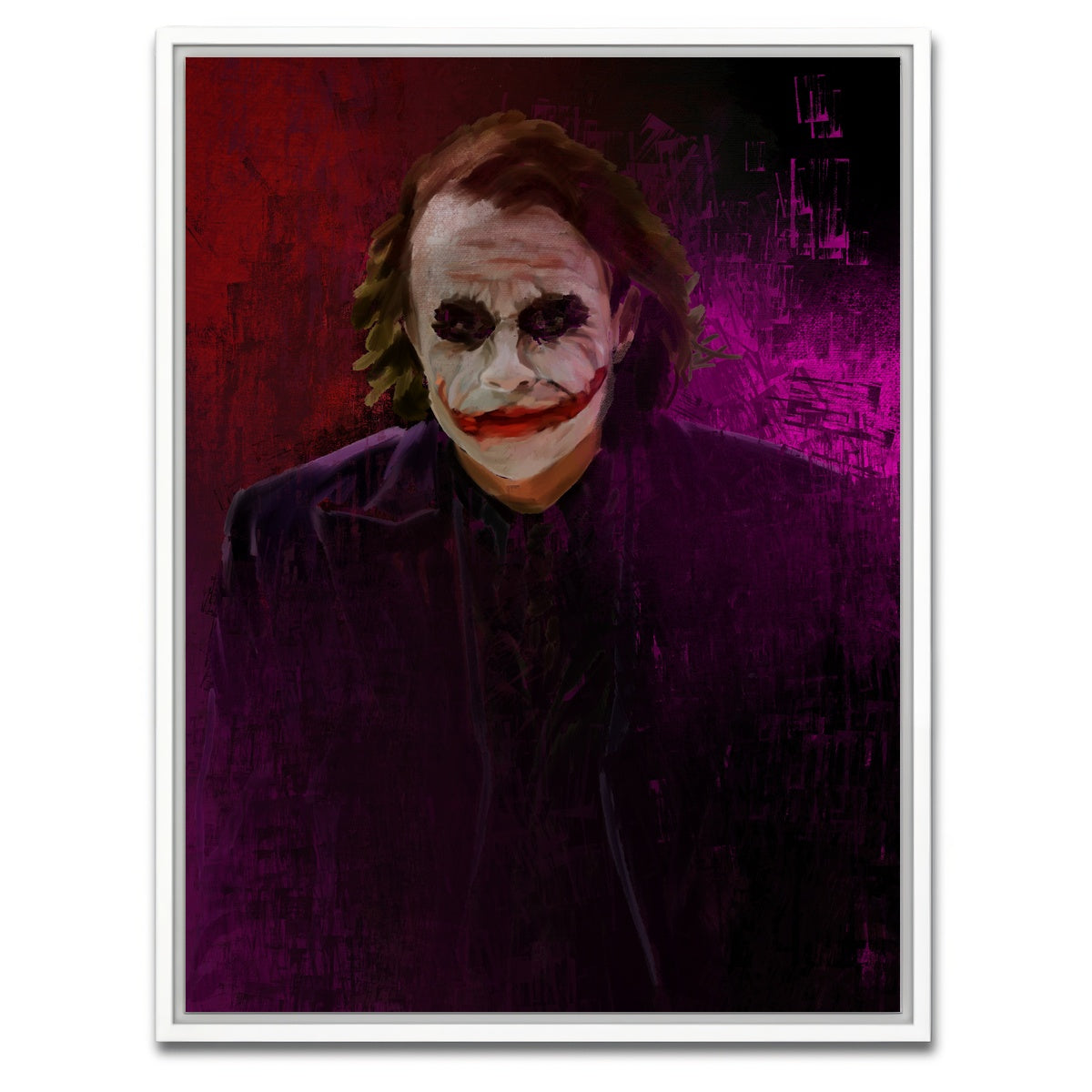 AUTO-MOCKUP WHITE | Ledger Joker | 1 Piece | White Framed Canvas | group=3x4