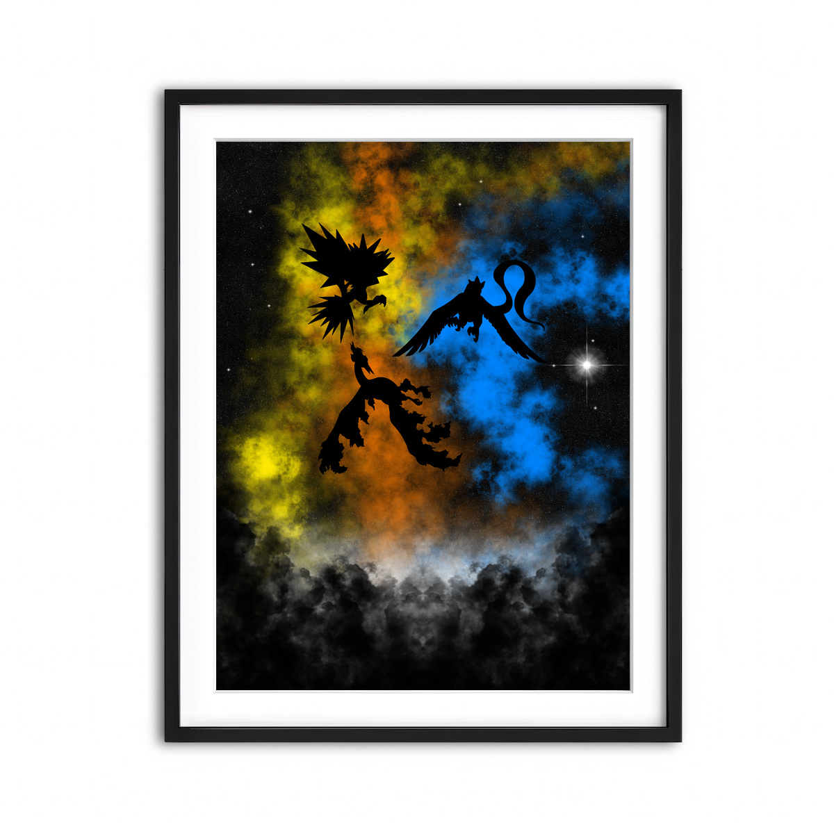 Framed Print 3x4 Black