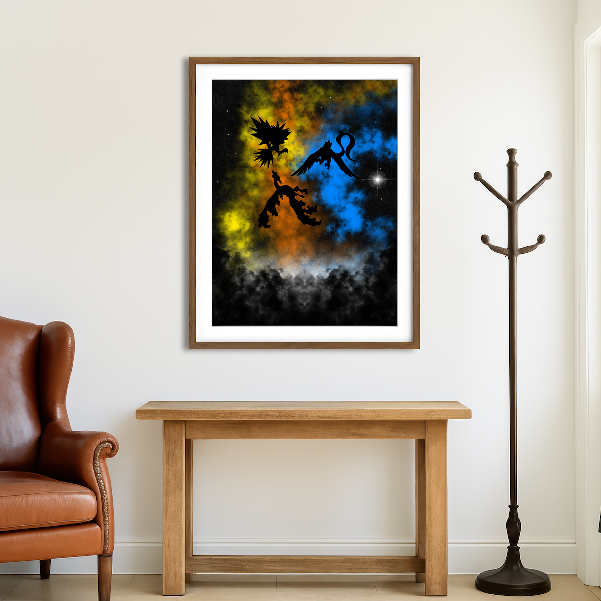 AUTO-MOCKUP ROOM | Legendary Birds Wall Art