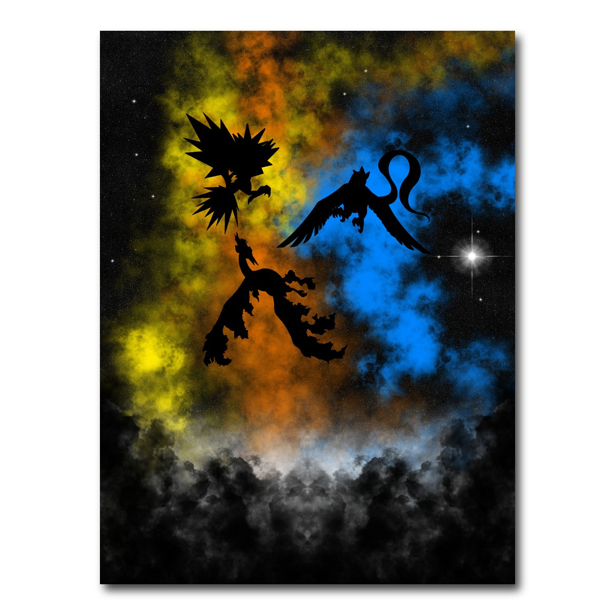 AUTO-MOCKUP WHITE | Legendary Birds | 1 Piece | Gallery Wrap Canvas | group=3x4