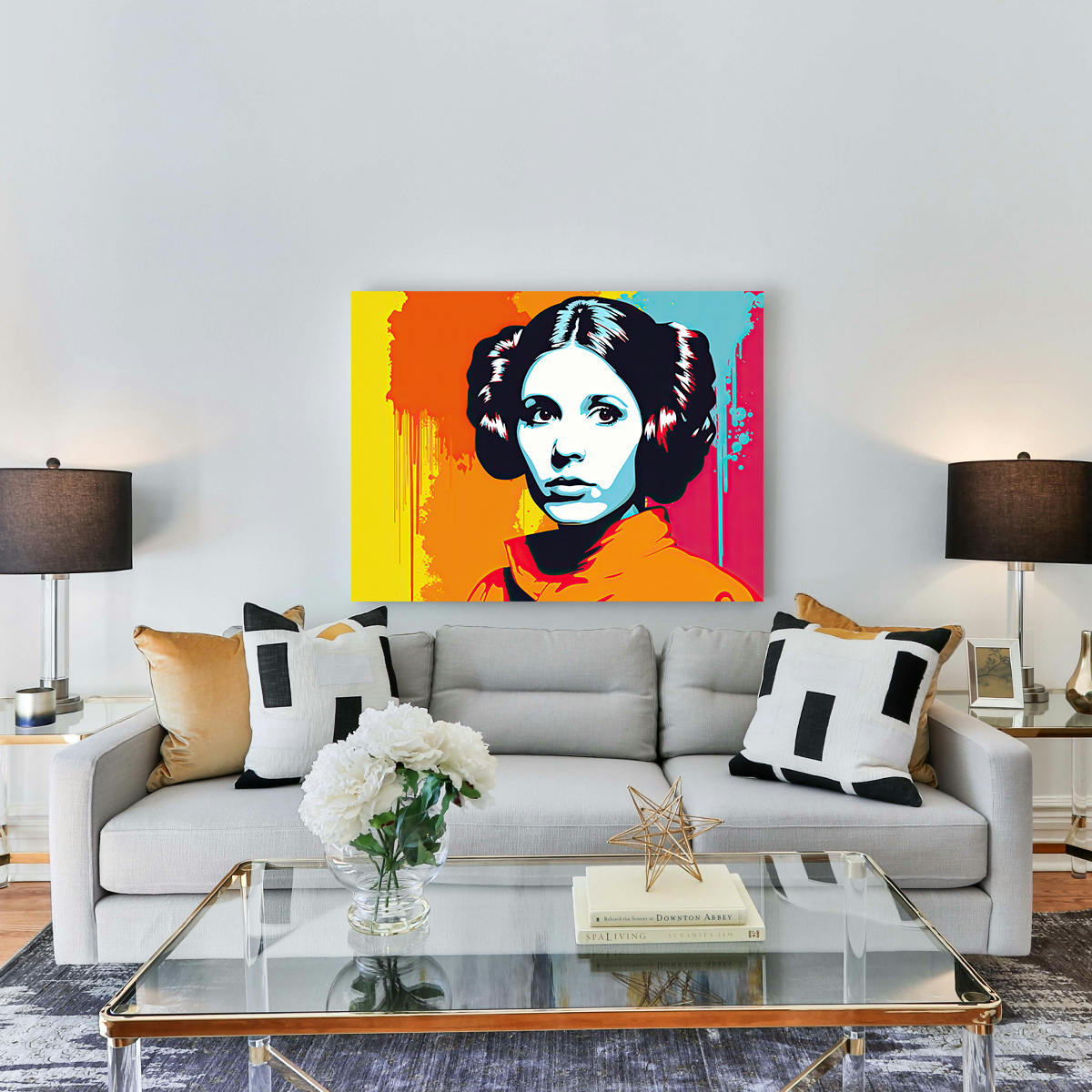 Leia Warhol Style