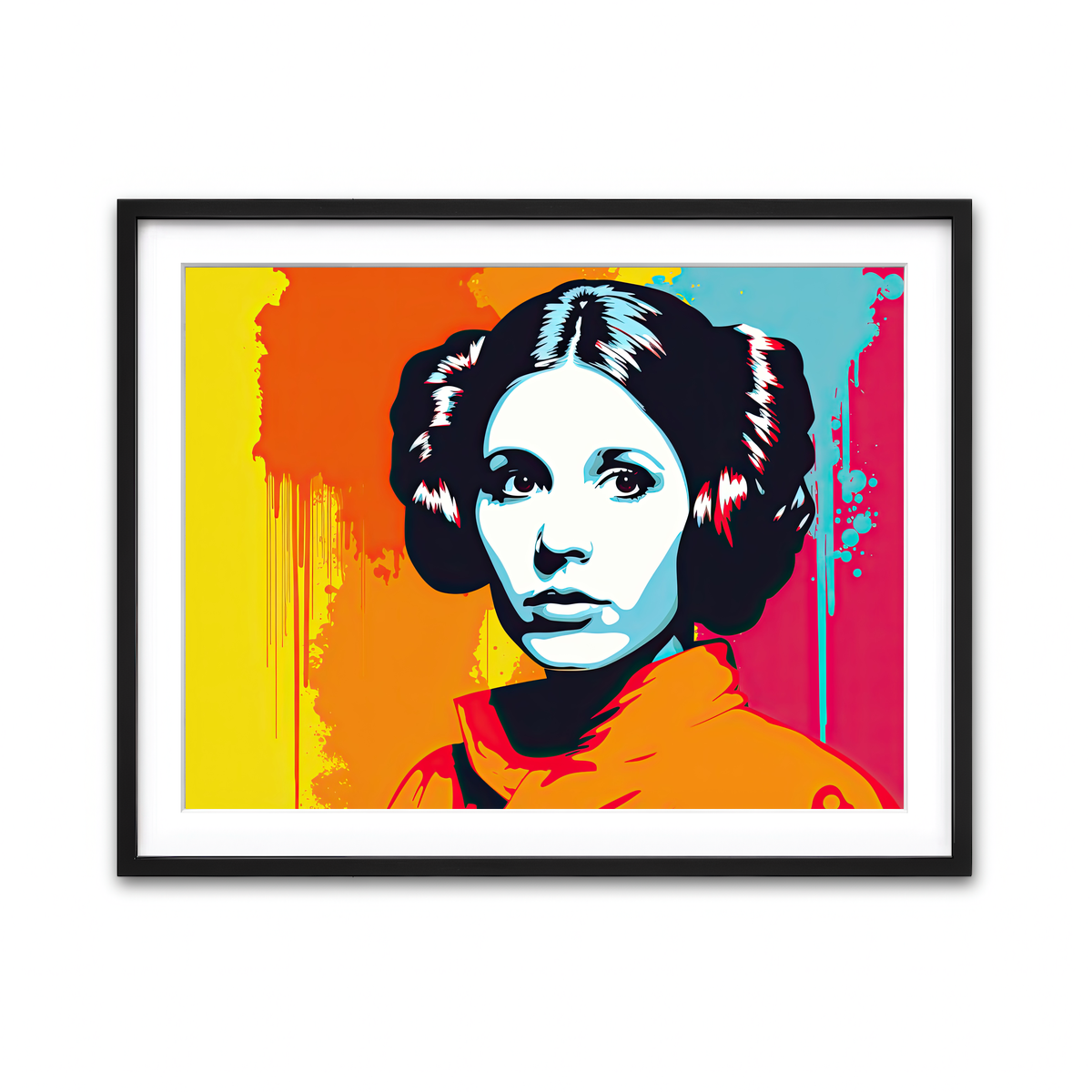 Framed Print 4x3 Black