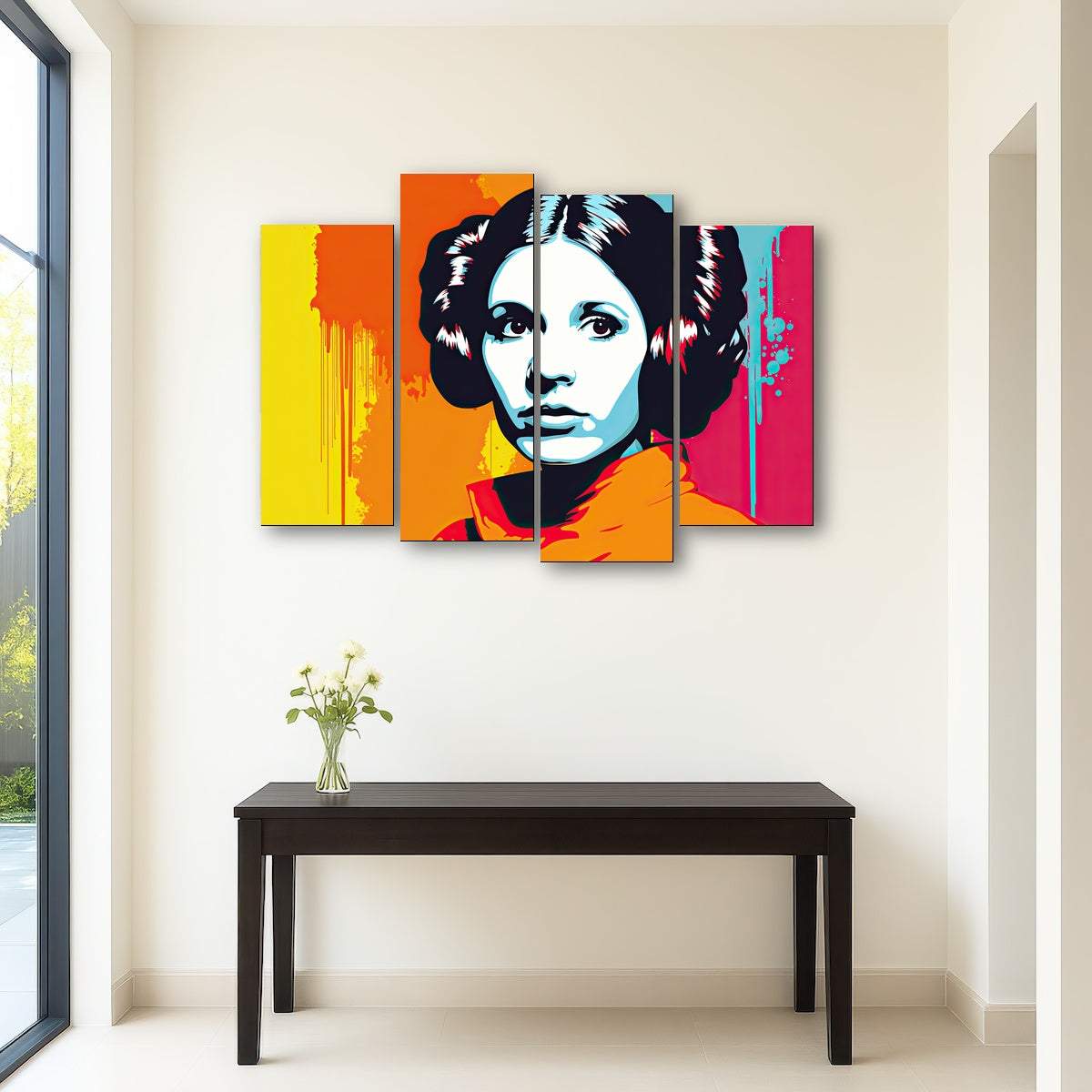 AUTO-MOCKUP ROOM | Leia Warhol style