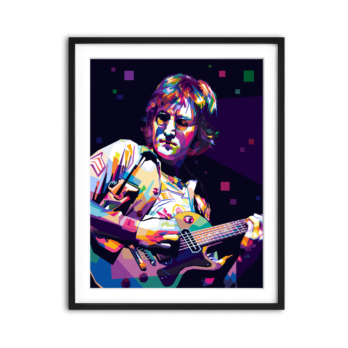 Framed Print 3x4 Black