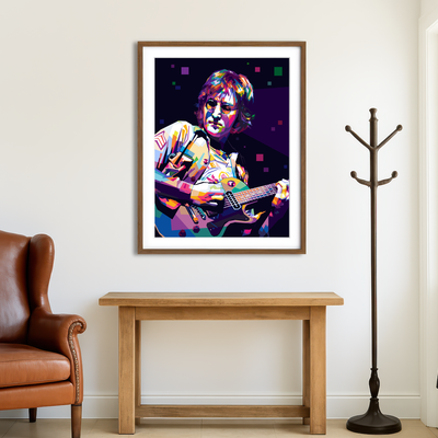 AUTO-MOCKUP ROOM | Lennon Wall Art