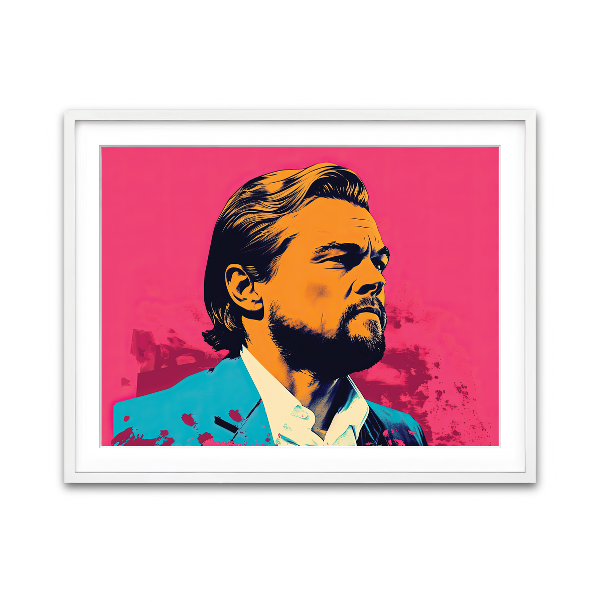 Framed Print 4x3 White