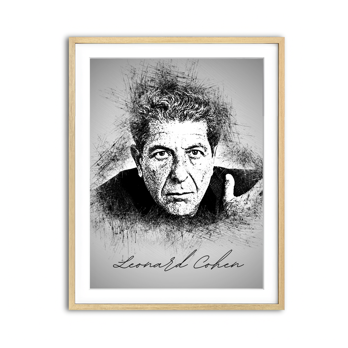 Framed Print 3x4 Natural