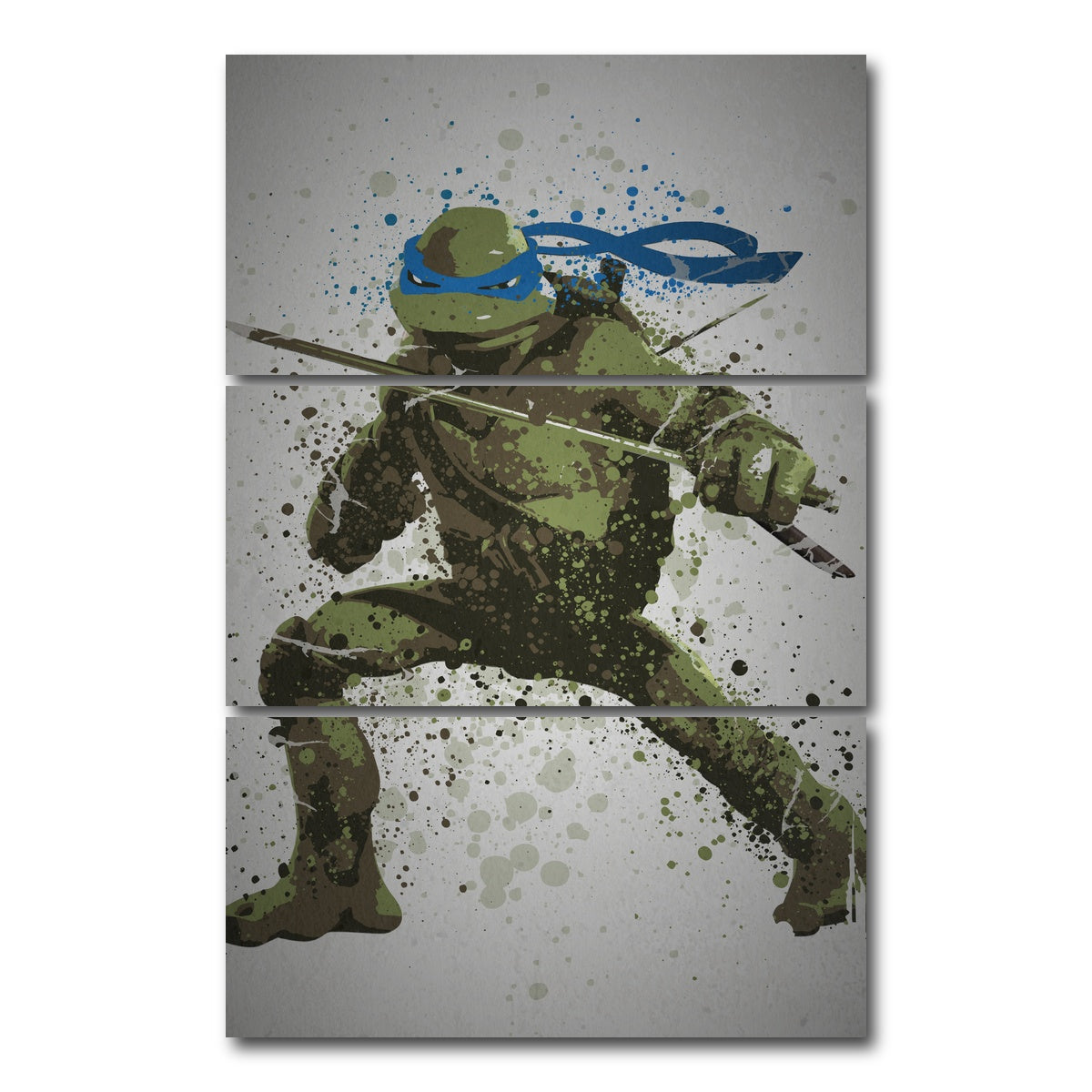 AUTO-MOCKUP WHITE | Leonardo | 3 Piece | Gallery Wrap Canvas | group=12x24_stacked