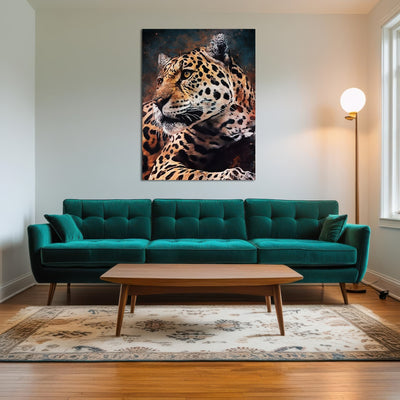 AUTO-MOCKUP ROOM | Leopard Painting