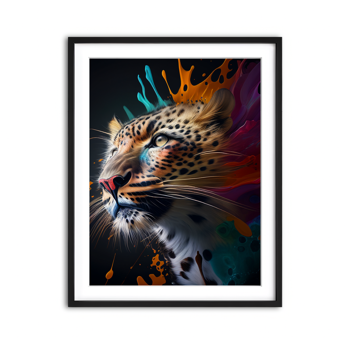 Framed Print 3x4 Black