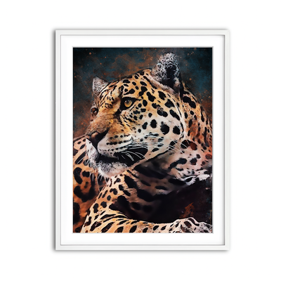 Framed Print 3x4 White