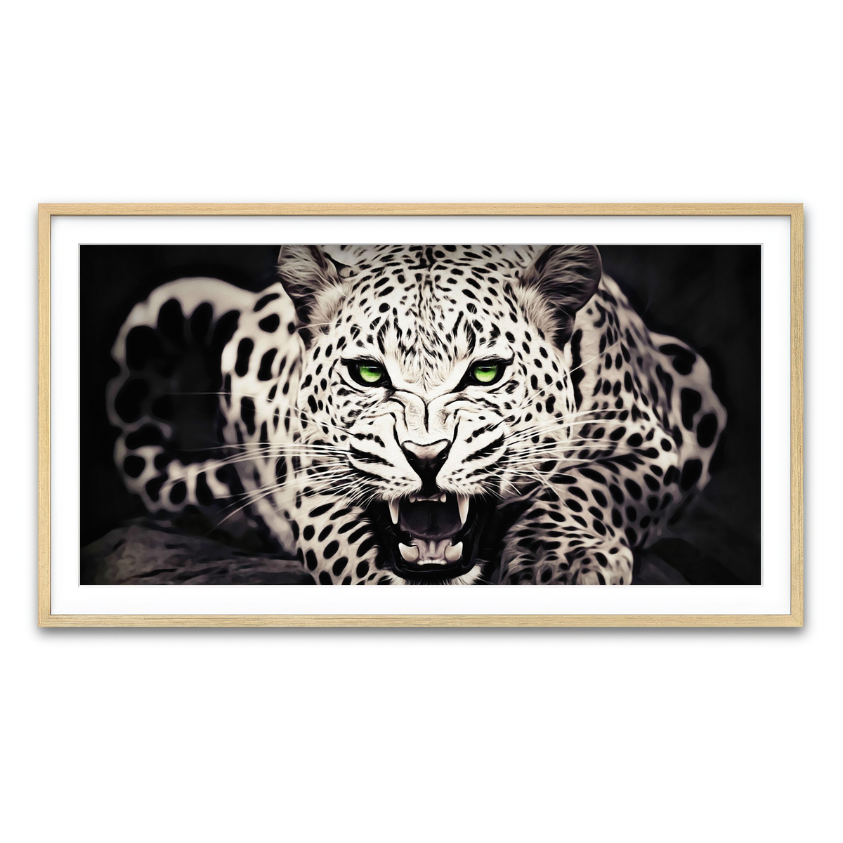 Framed Print 2x1 Natural