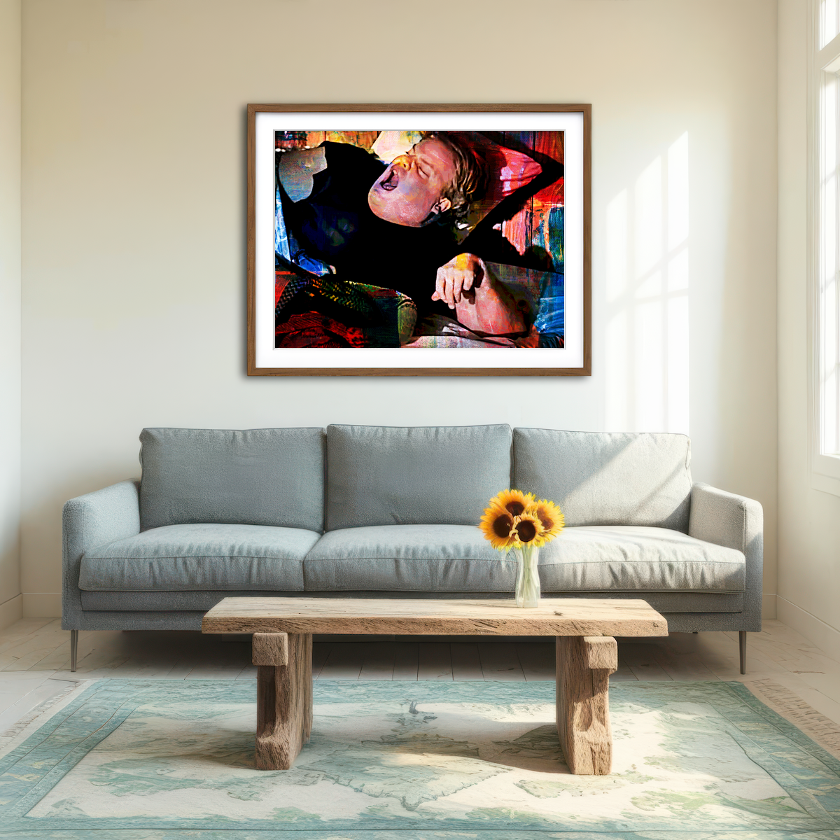 AUTO-MOCKUP ROOM | Let Me Sleep for the Love of God Wall Art