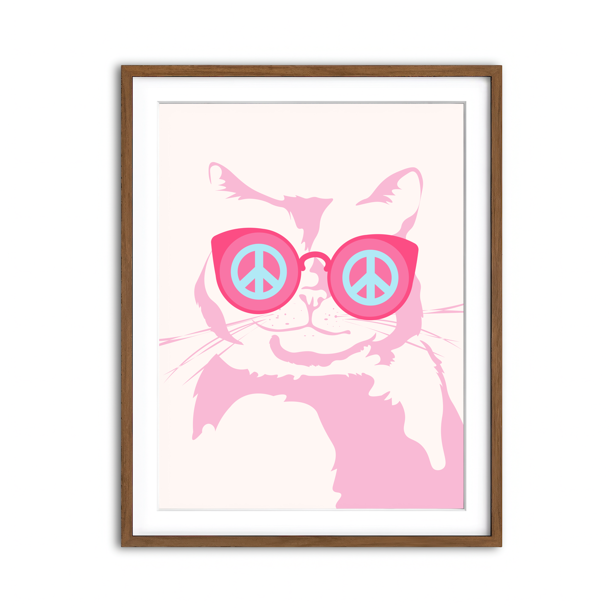 Framed Print 3x4 Walnut