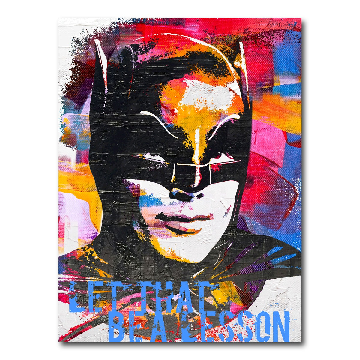 AUTO-MOCKUP WHITE | Let that be a Lesson | 1 Piece | Gallery Wrap Canvas | group=3x4