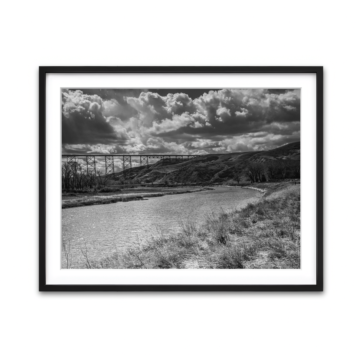 Framed Print 4x3 Black