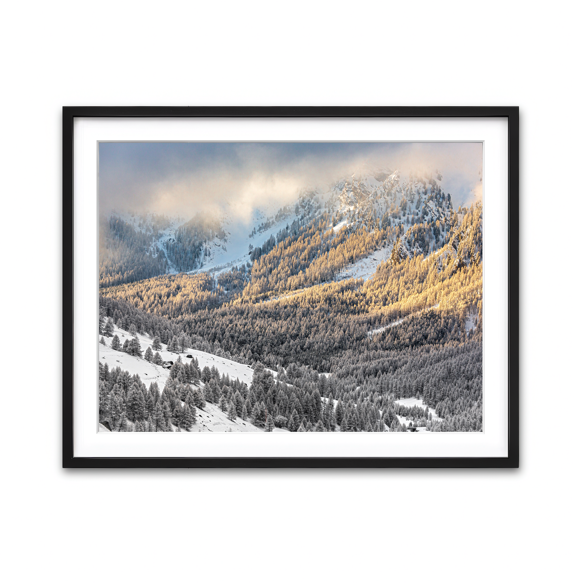 Framed Print 4x3 Black