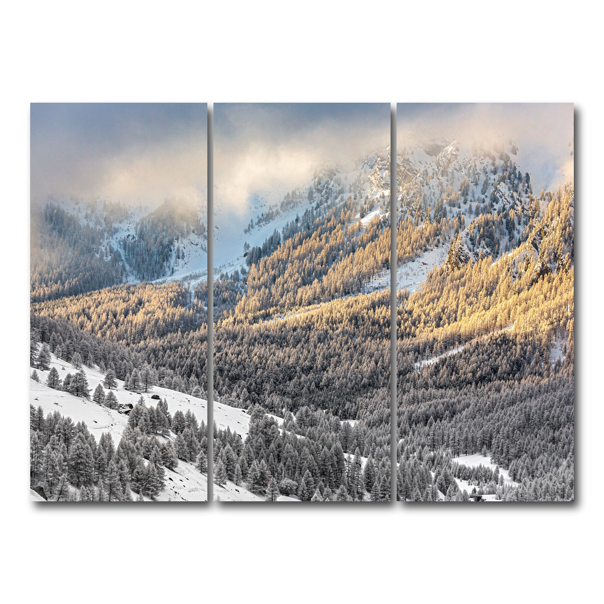 AUTO-MOCKUP WHITE | Lever de Soleil | 3 Piece | Gallery Wrap Canvas | group=8x18