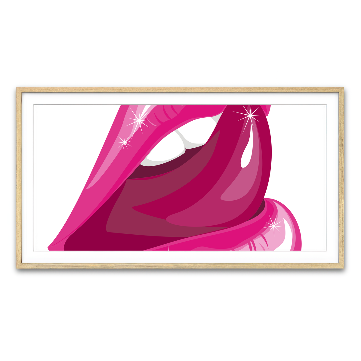 Framed Print 2x1 Natural