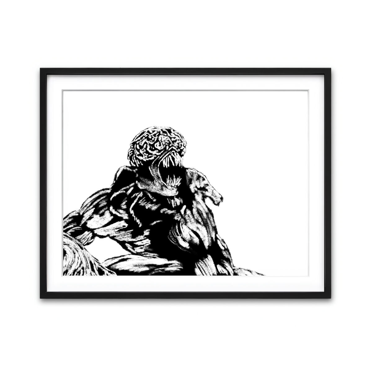 Framed Print 4x3 Black