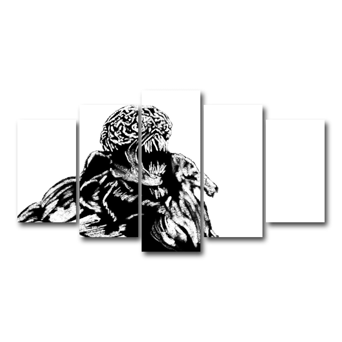 AUTO-MOCKUP WHITE | Licker | 5 Piece | Gallery Wrap Canvas | group=5_normal