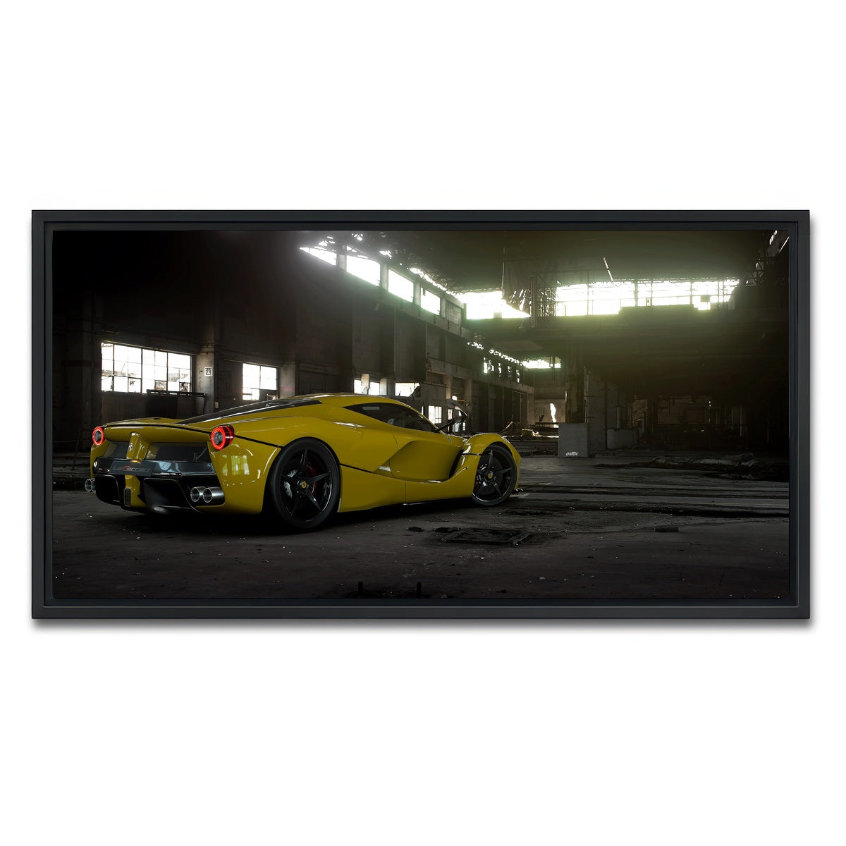 AUTO-MOCKUP WHITE | Lie Dormant | 1 Piece | Black Framed Canvas | group=2x1