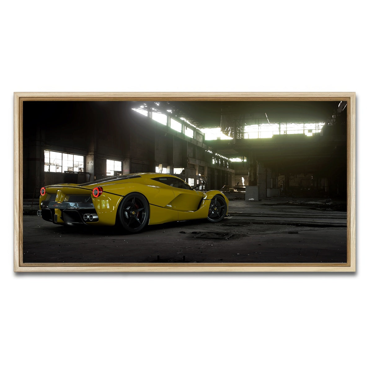 AUTO-MOCKUP WHITE | Lie Dormant | 1 Piece | Natural Framed Canvas | group=2x1