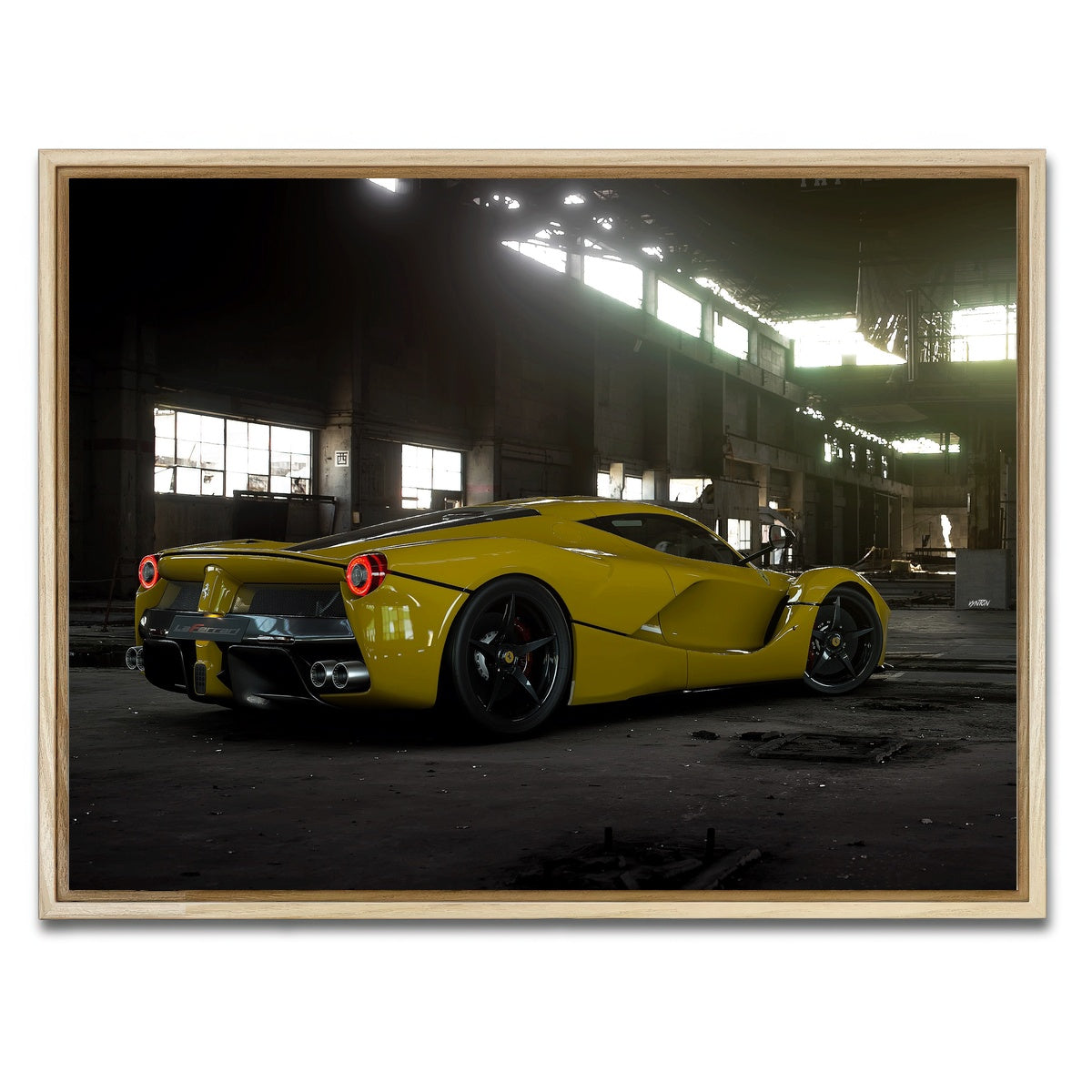 AUTO-MOCKUP WHITE | Lie Dormant | 1 Piece | Natural Framed Canvas | group=4x3