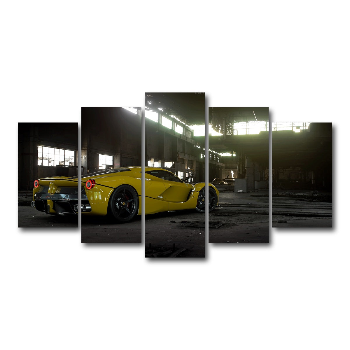 AUTO-MOCKUP WHITE | Lie Dormant | 5 Piece | Gallery Wrap Canvas | group=5_normal