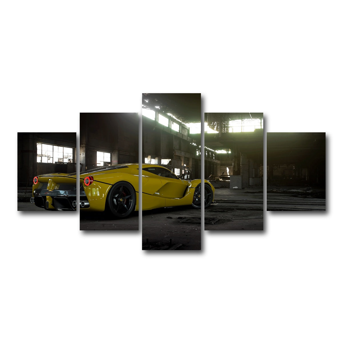 AUTO-MOCKUP WHITE | Lie Dormant | 5 Piece | Gallery Wrap Canvas | group=5_short