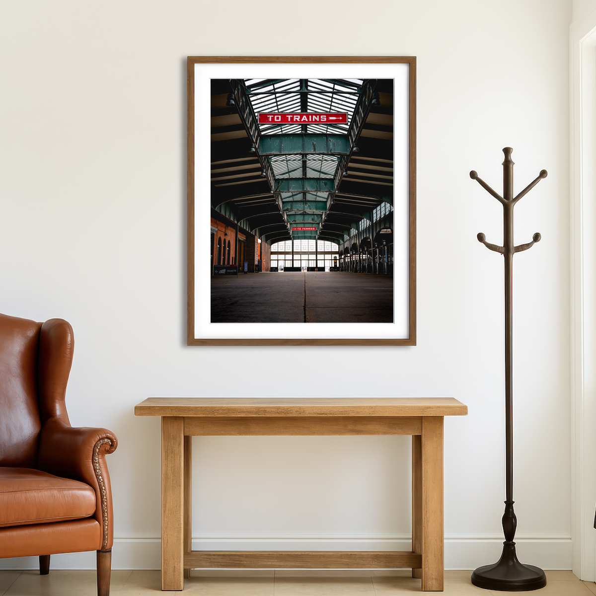 AUTO-MOCKUP ROOM | Life Choices Wall Art