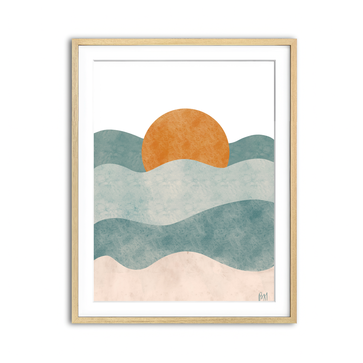 Framed Print 3x4 Natural