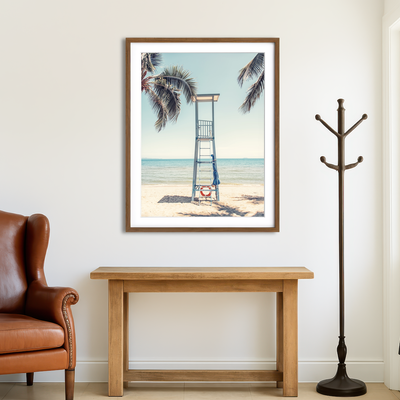AUTO-MOCKUP ROOM | Lifeguard Stand Wall Art