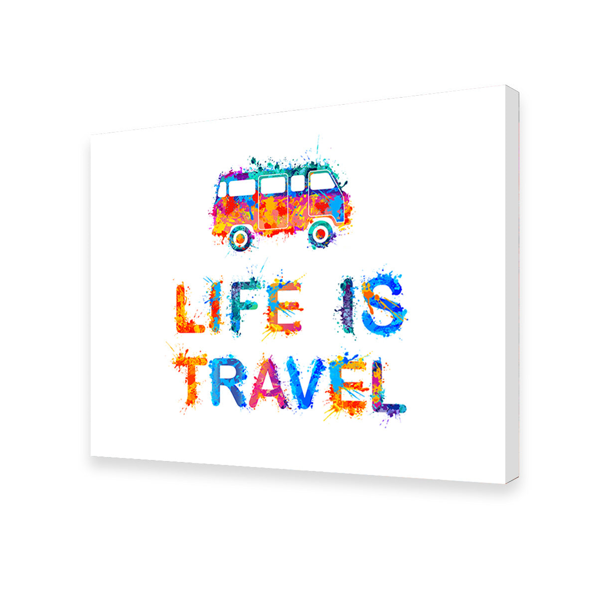 Life is Travel Wall Art