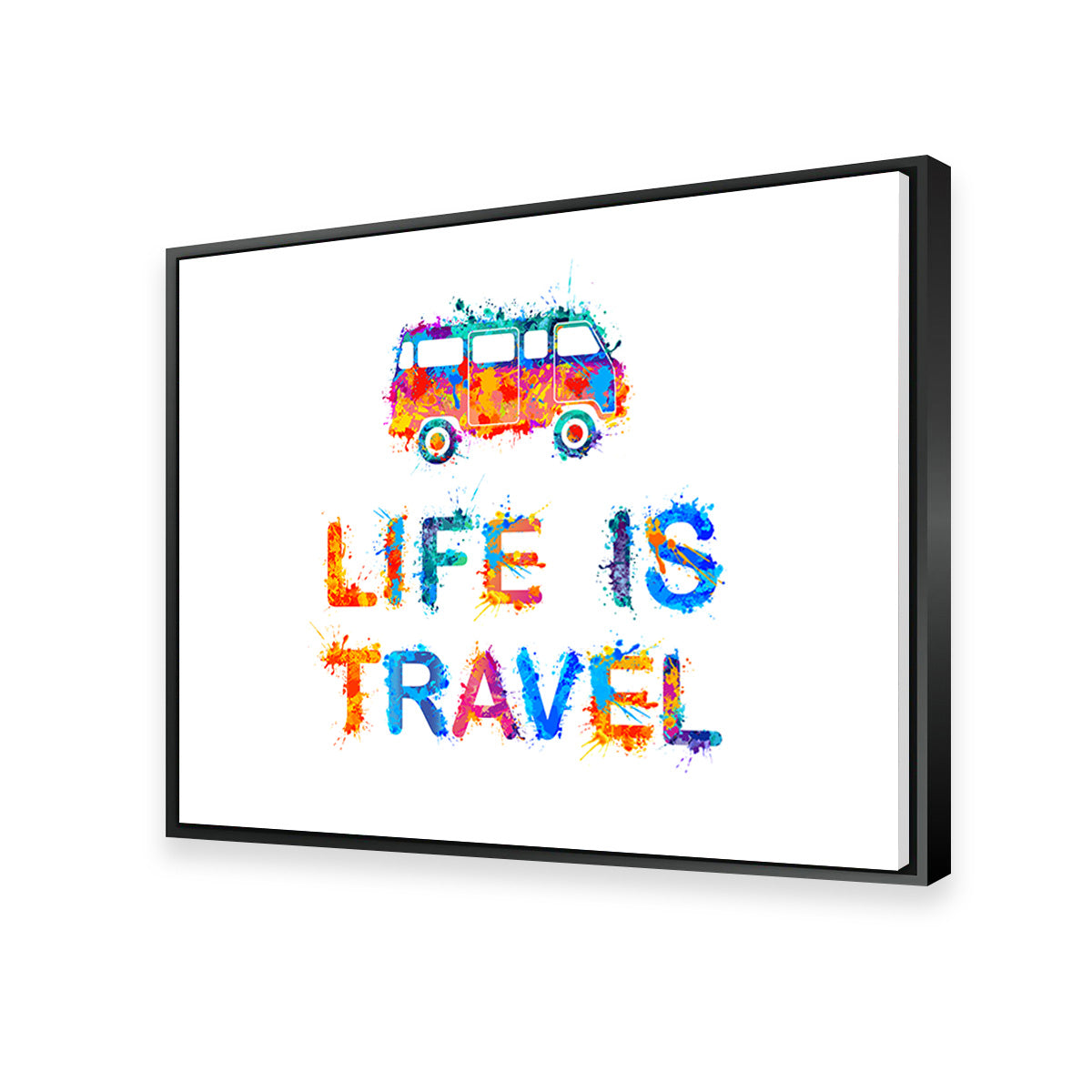 Life is Travel Wall Art