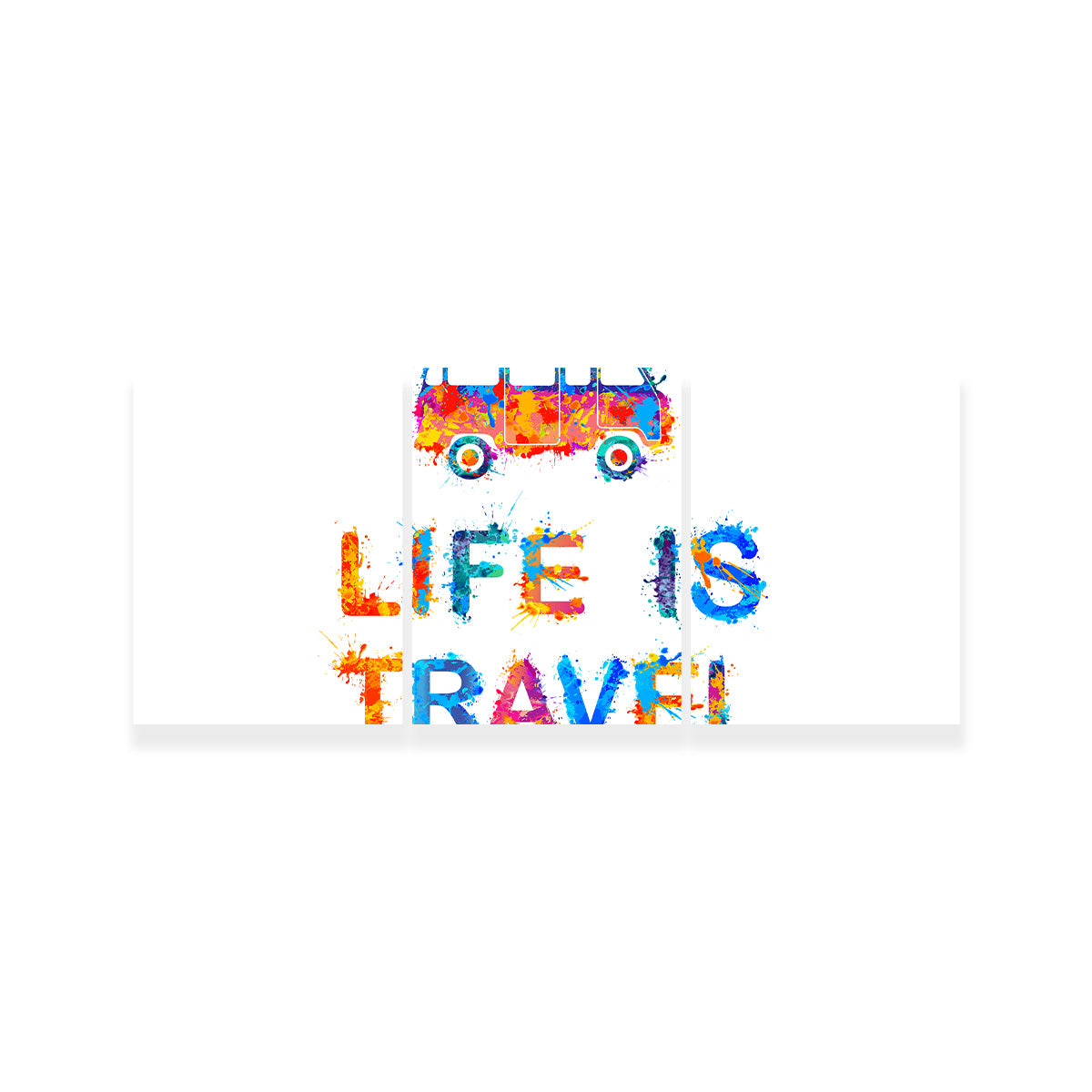 Life is Travel Wall Art