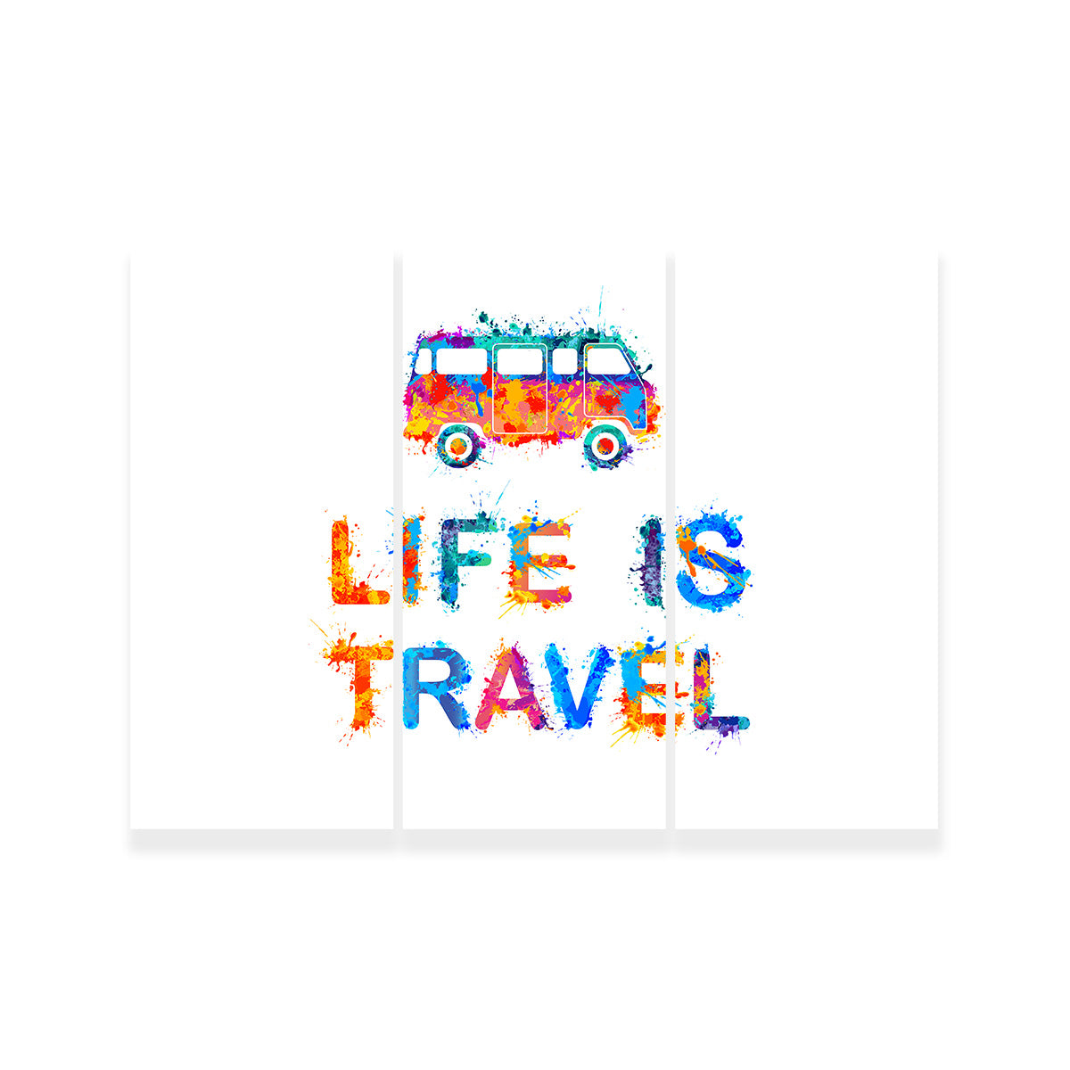 Life is Travel Wall Art