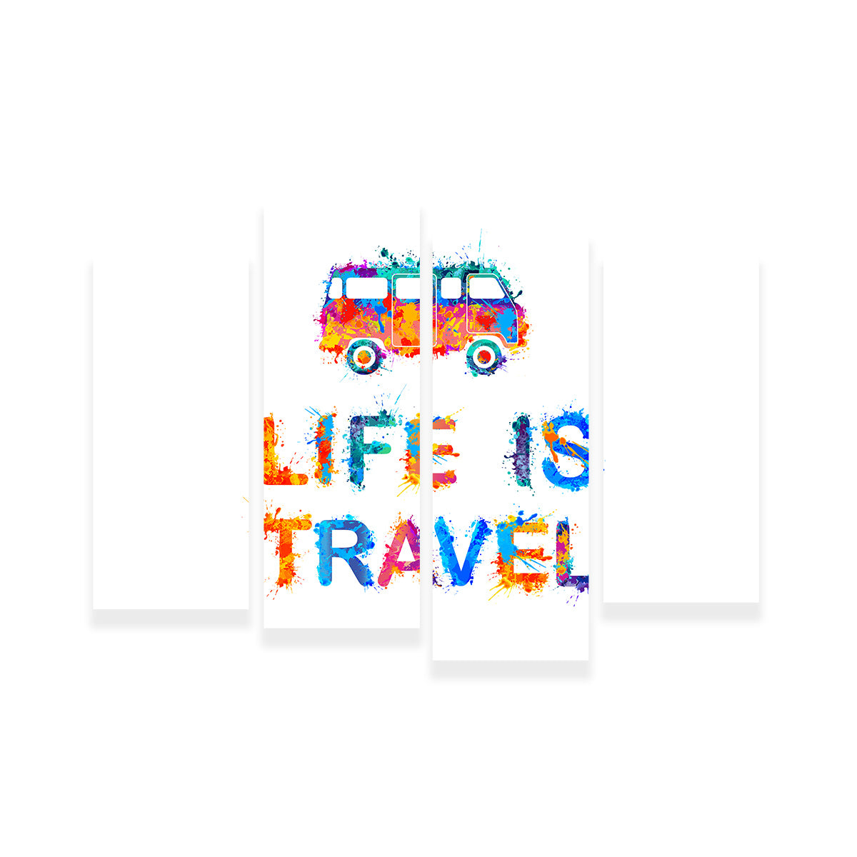 Life is Travel Wall Art