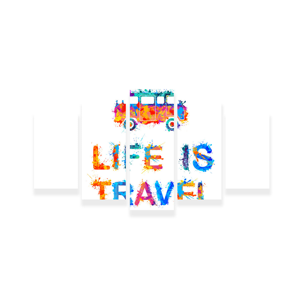 Life is Travel Wall Art