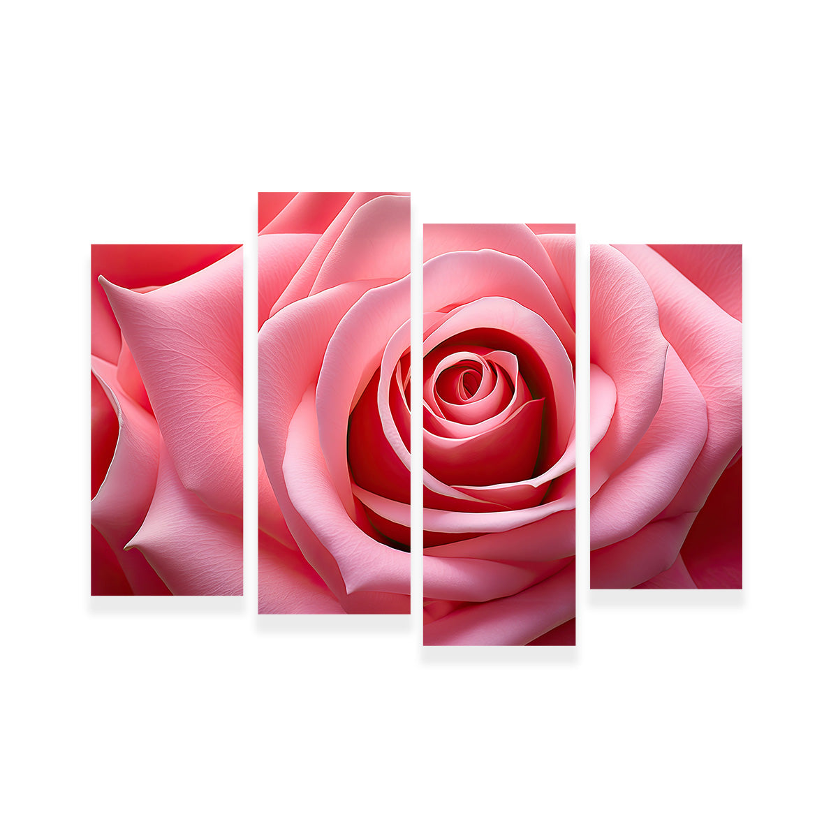 Light Pink Rose Wall Art