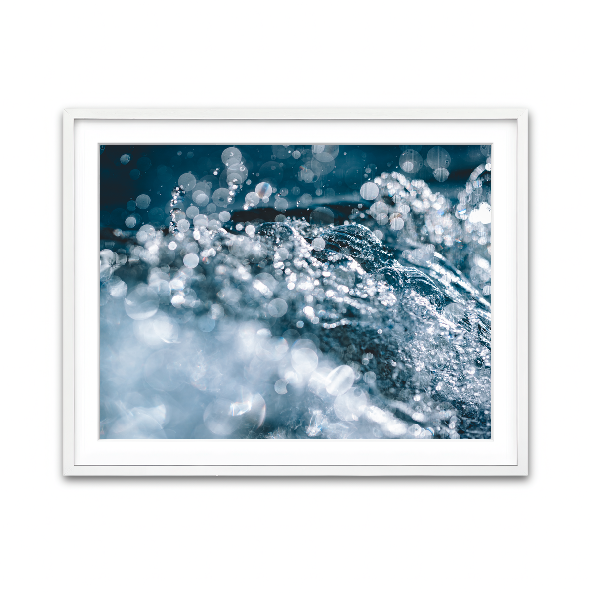 Framed Print 4x3 White