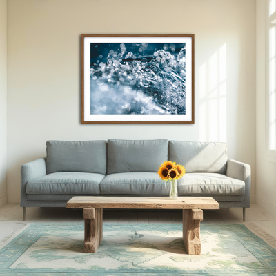 AUTO-MOCKUP ROOM | Light Drops Wall Art