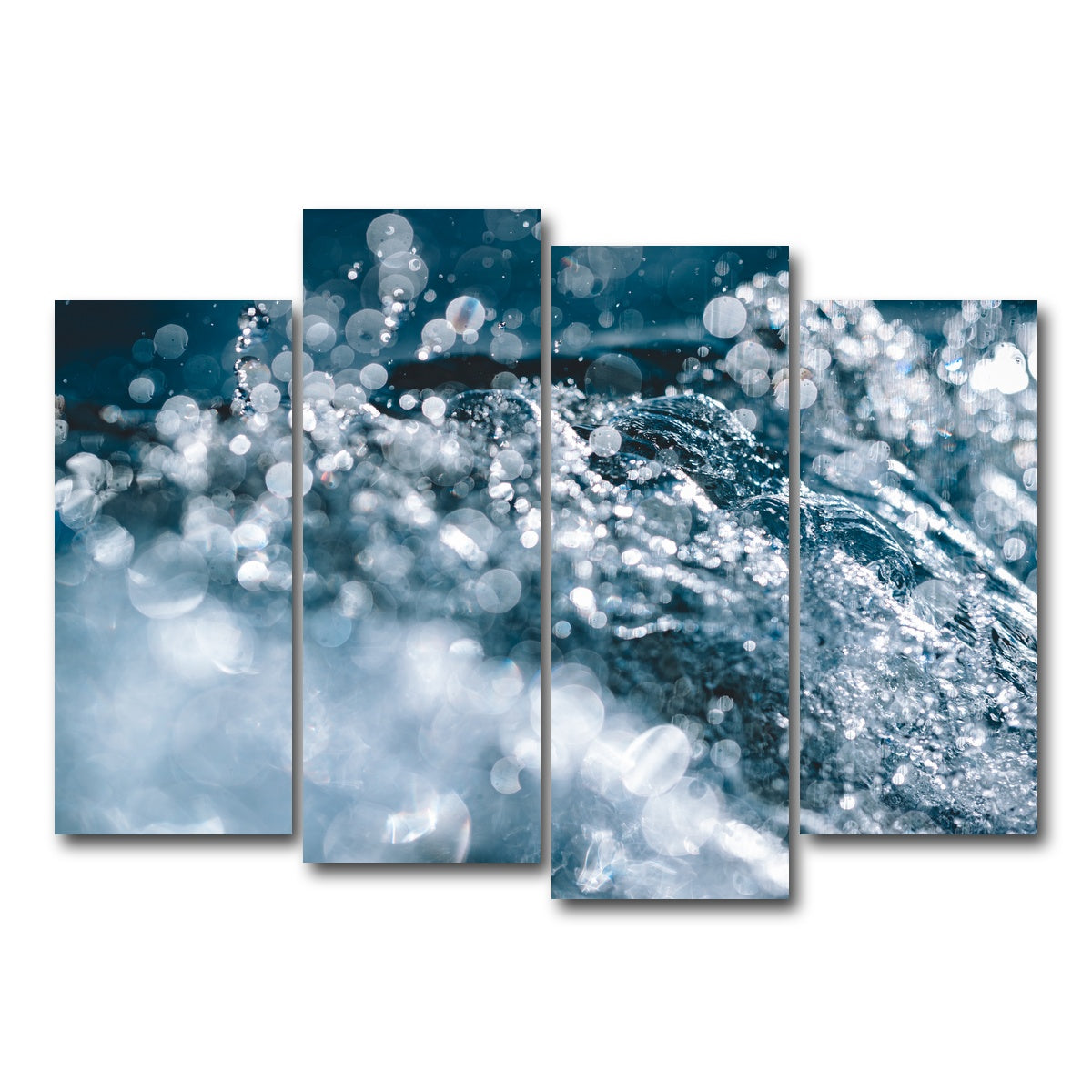 AUTO-MOCKUP WHITE | Light Drops | 4 Piece | Gallery Wrap Canvas | group=4_normal