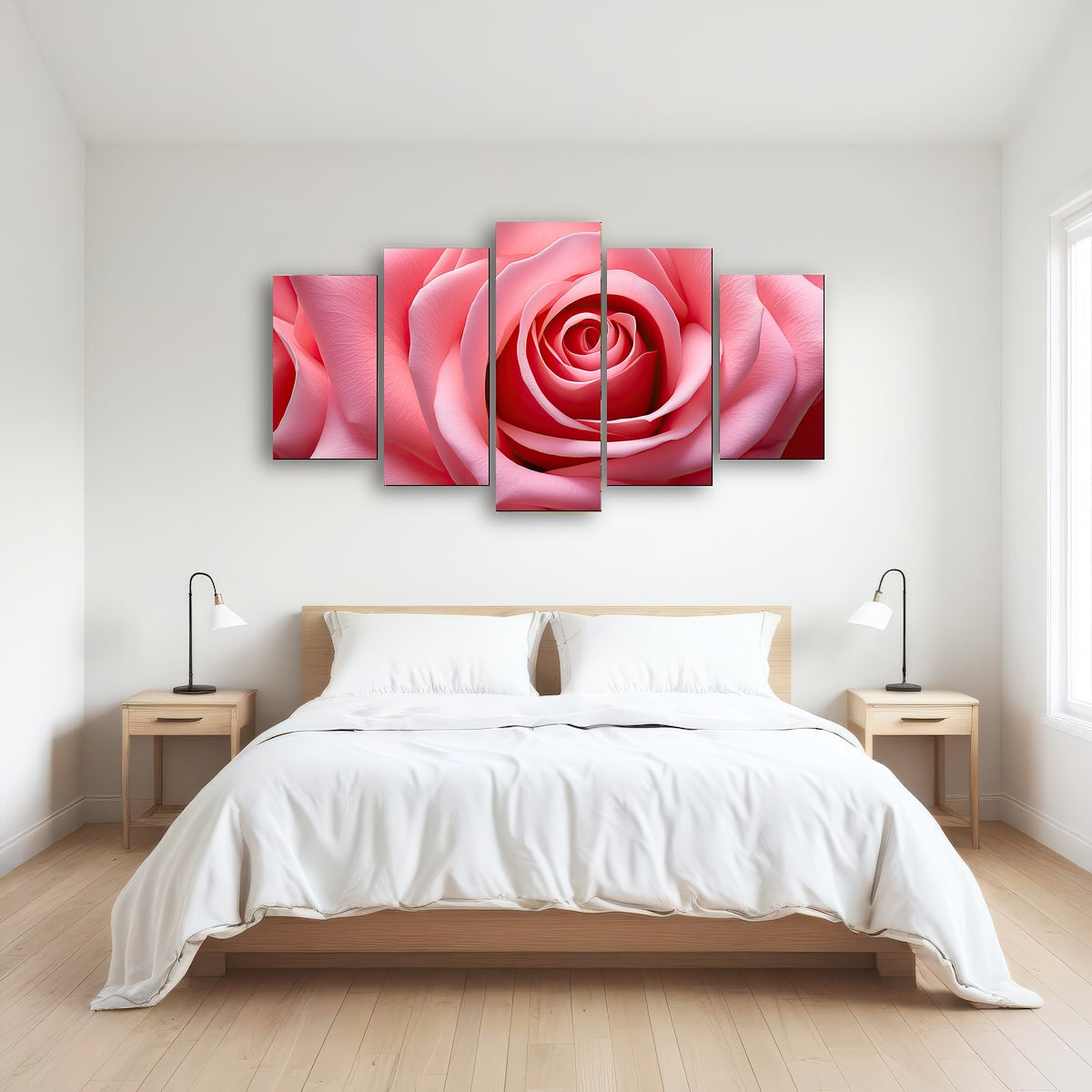 AUTO-MOCKUP ROOM | Light Pink Rose