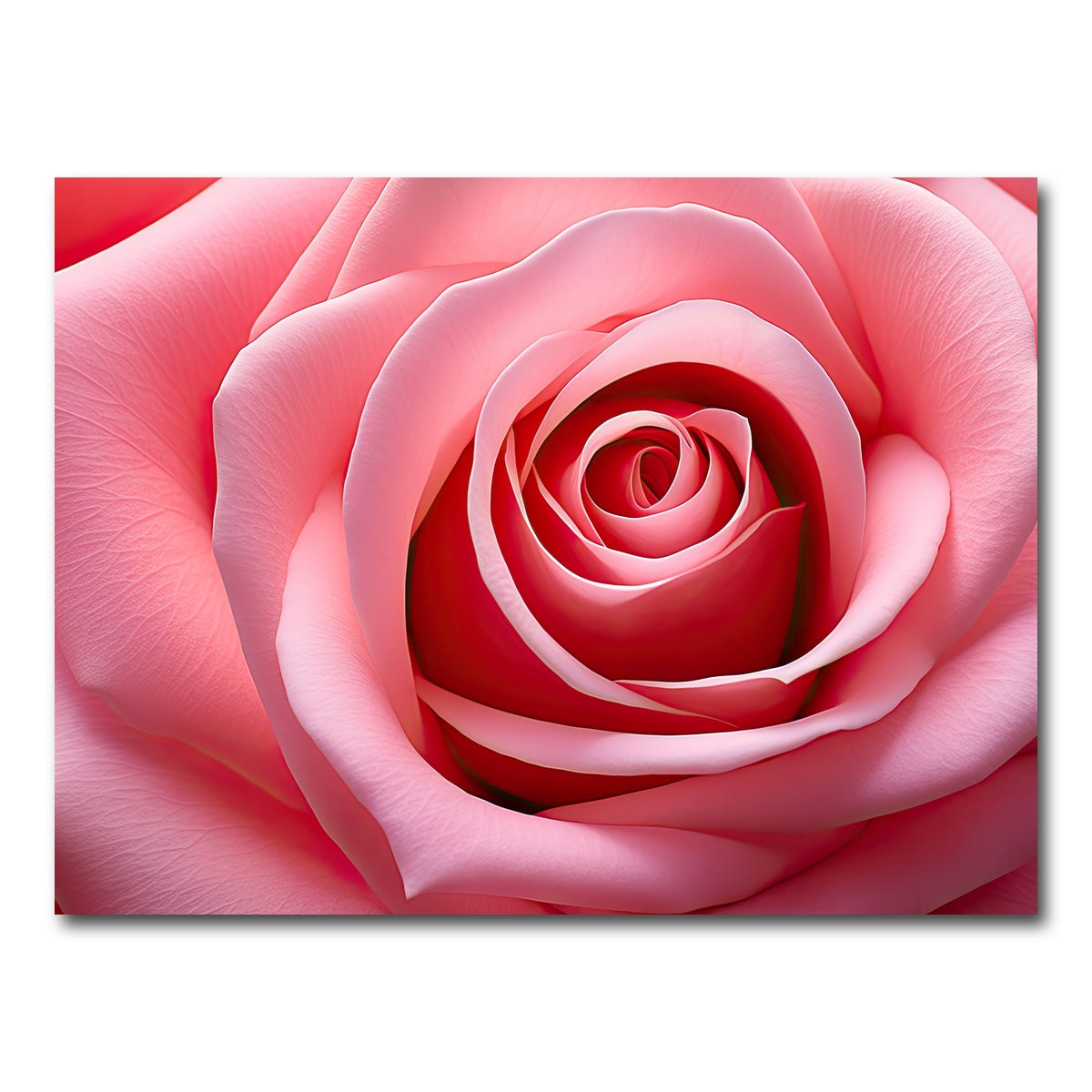 AUTO-MOCKUP WHITE | Light Pink Rose | 1 Piece | Gallery Wrap Canvas | group=4x3